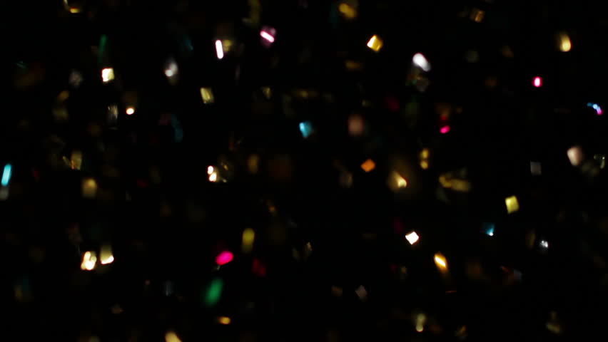 Confetti Realistic Colorful Overlay For Different Events And Projects