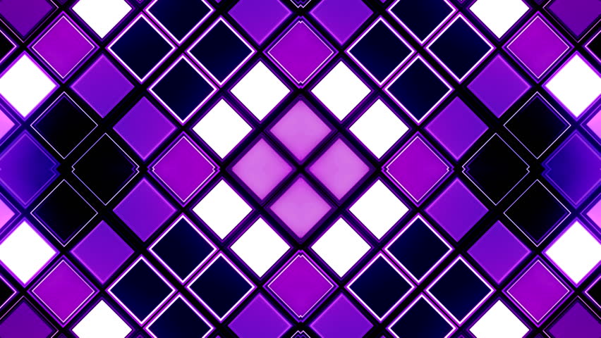 colorful dance floor with several shining stock footage light bulb line art