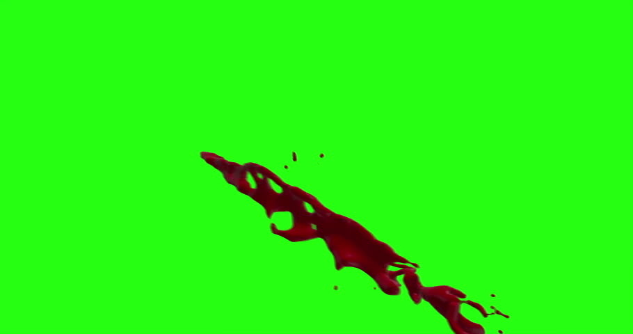Blood Green Screen Stock Footage Video - Shutterstock