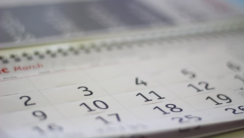 Calendar Stock Footage Video - Shutterstock