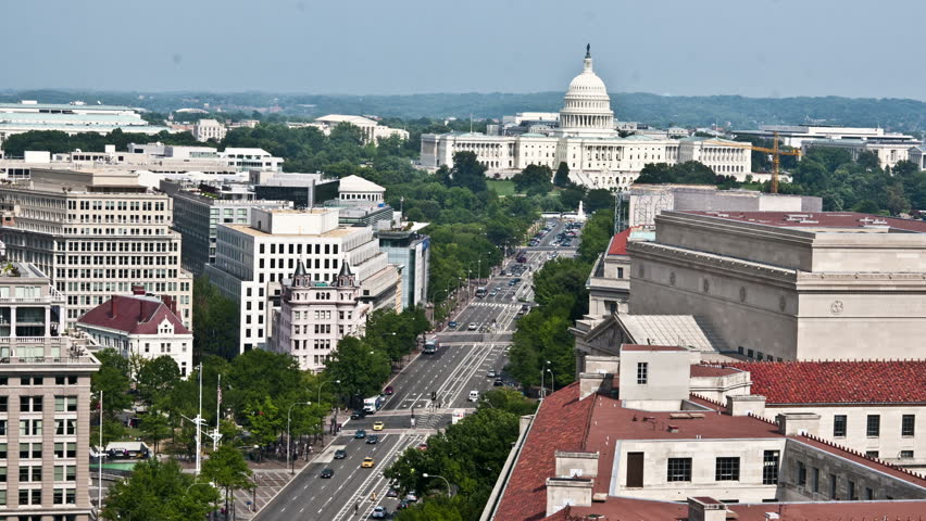 Washington Dc Overhead Stock Footage Video 1346089 Shutterstock