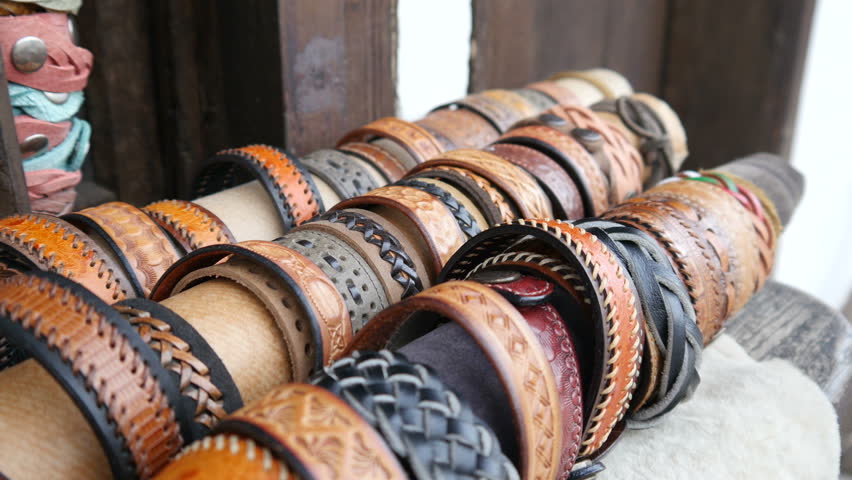 Handmade leather goods