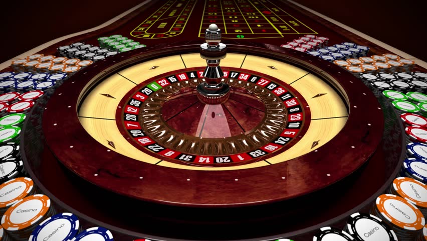 Roulette ball landing