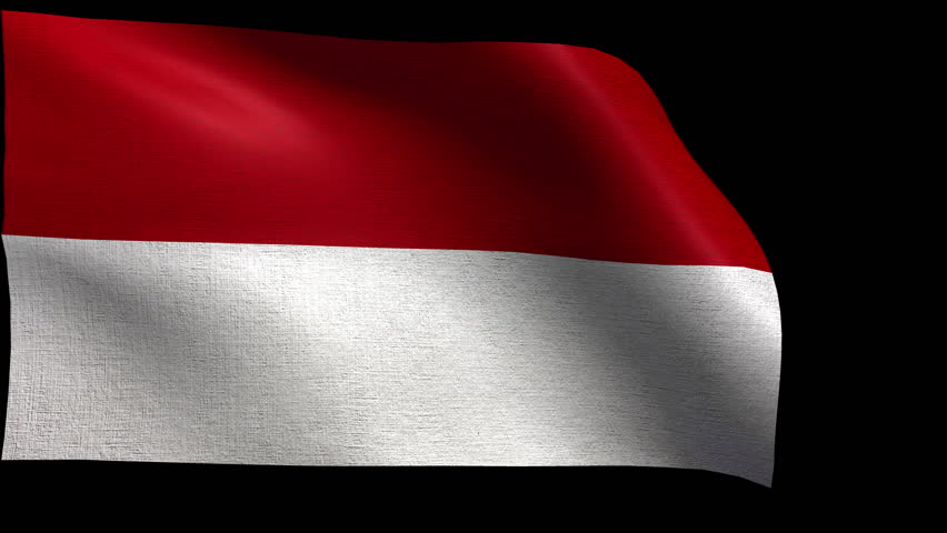 Flag Of Monaco Beautiful 3d Animation Of The Flag In Loop Mode Stock Footage Video 5459951 ...