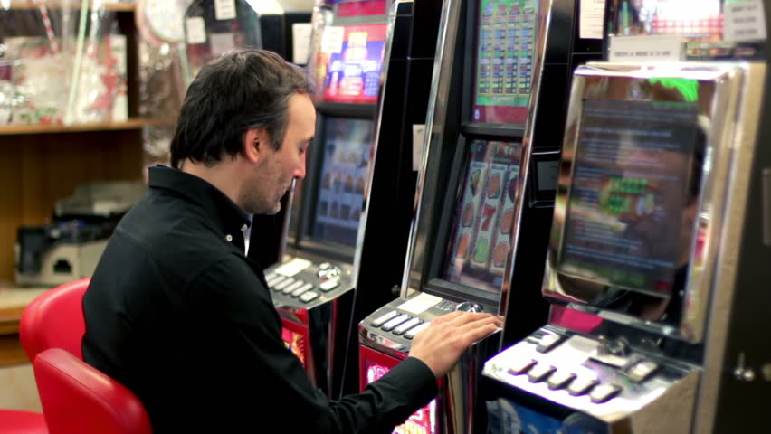 Slot machine stock footage
