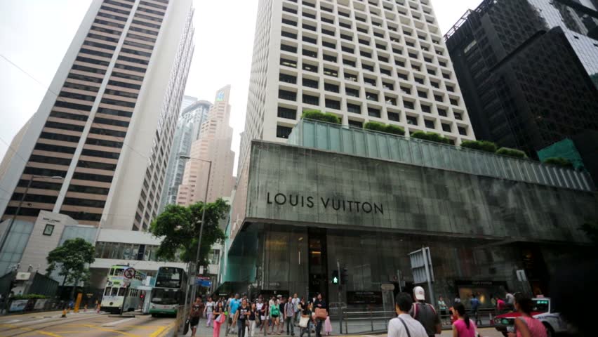 HONG KONG, CHINA - CIRCA JUNE 2014: A Louis Vuitton Store In Central. LV Is A French Fashion ...