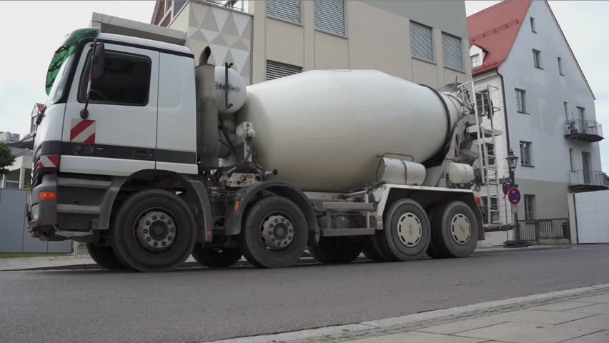 Concrete Trucks Stock Footage Video 7361653 - Shutterstock