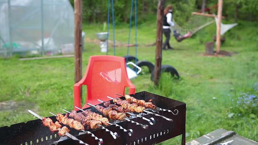 Spit Roast Stock Footage Video - Shutterstock