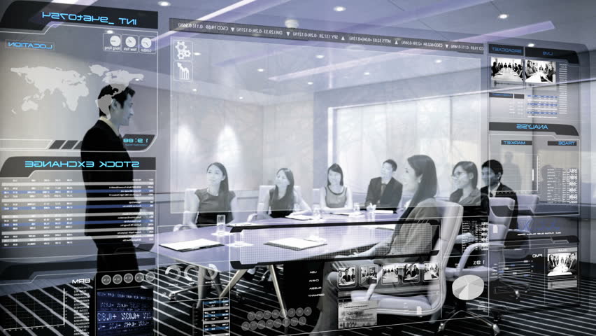 Futurisitc Meeting Room Futurisitc Meeting Room