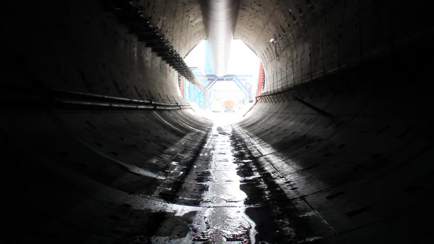 Two Men Walking The Railway Through Tunnel Stock Footage Video 4673966 ... Silhouette Man Walking Tunnel