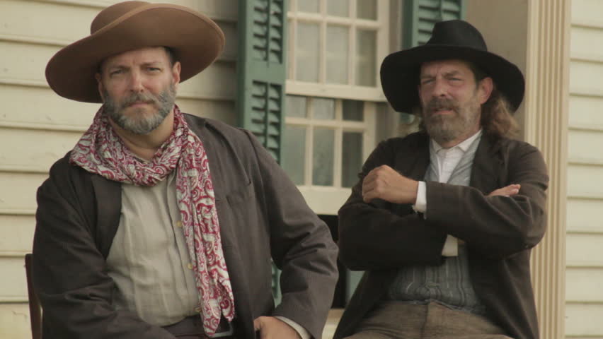 VIRGINIA - 2014. Re-enactment Recreation Of Classic Old West, 1800s ...