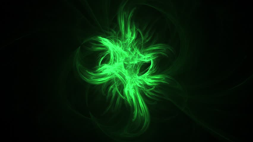 Green Energy - Abstract Fractal Background And Screensaver Animation ...