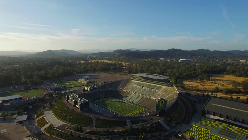 Aerial Video Of Eugene, Oregon. Stock Footage Video 11844683 - Shutterstock