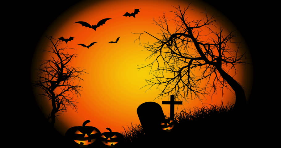 Halloween Spooky Animation Stock Footage Video 4797827 - Shutterstock