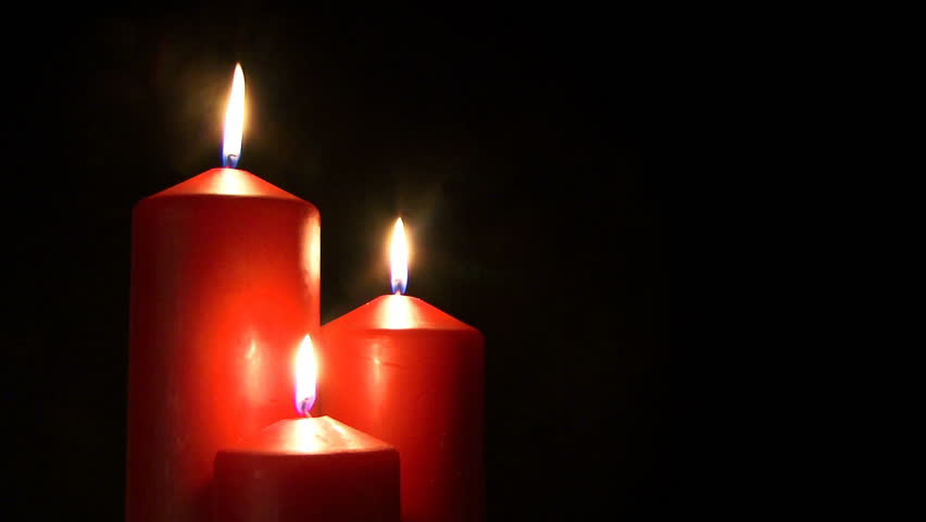 Burning Red Candle Stock Footage Video 8099353 - Shutterstock