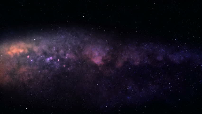 Detailed Animation Of Zooming Into The Depths Of Milky Way - From Wide ...