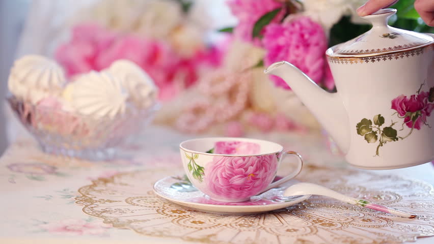 Vintage Tea Stock Footage Video - Shutterstock