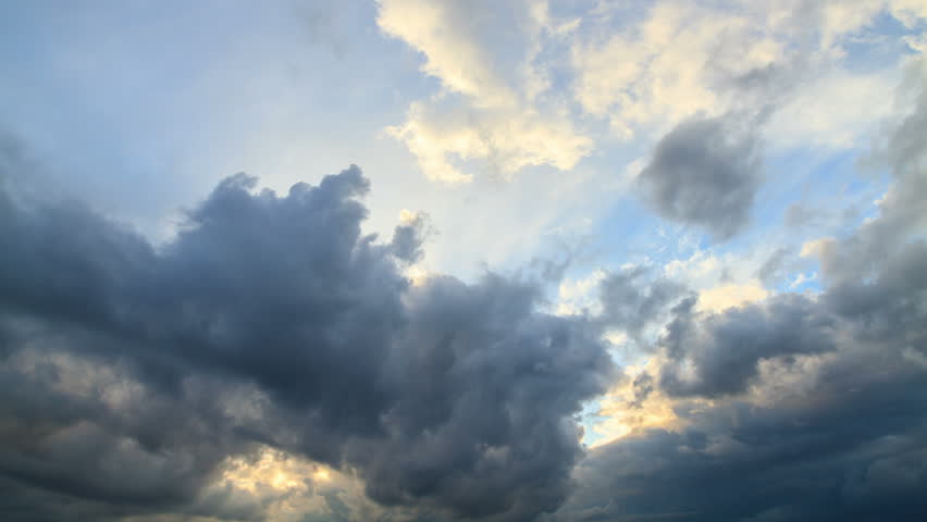 Rolling Clouds Stock Footage Video - Shutterstock