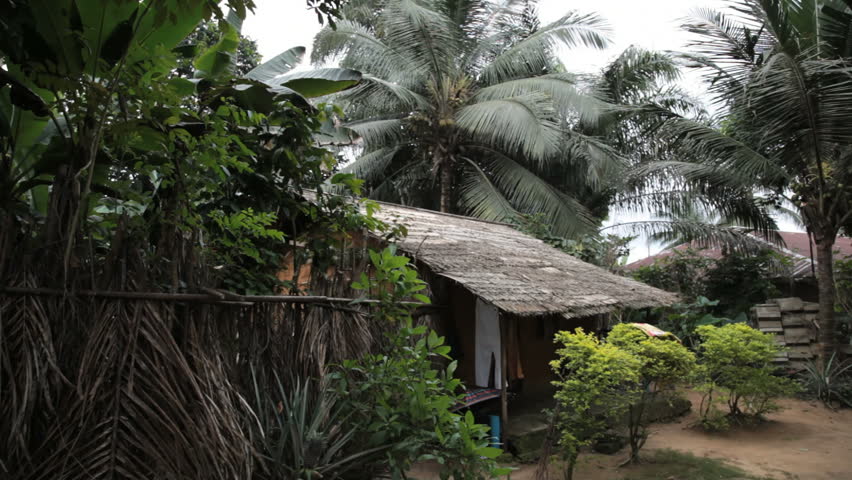 Nigerian Village House In Jungle Stock Footage Video 5090930 - Shutterstock