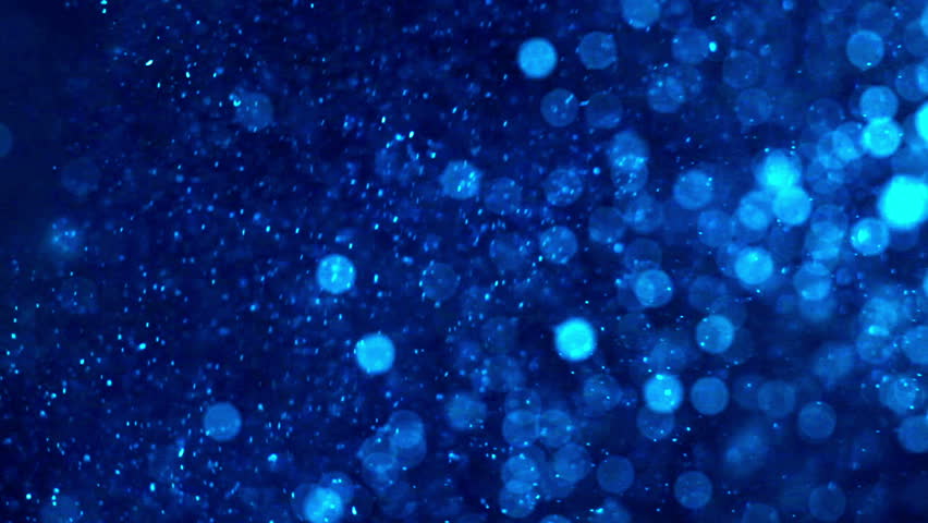 A Loop Of Falling Blue Glitter - 20 Seconds Stock Footage Video 1492522 ...