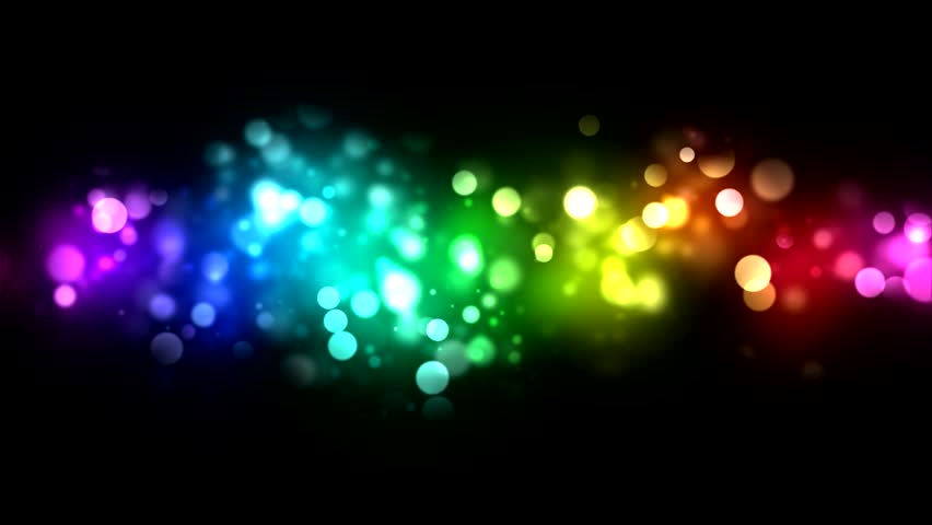 Abstract Particle Background - Loop Rainbow Stock Footage Video 5749214 ...