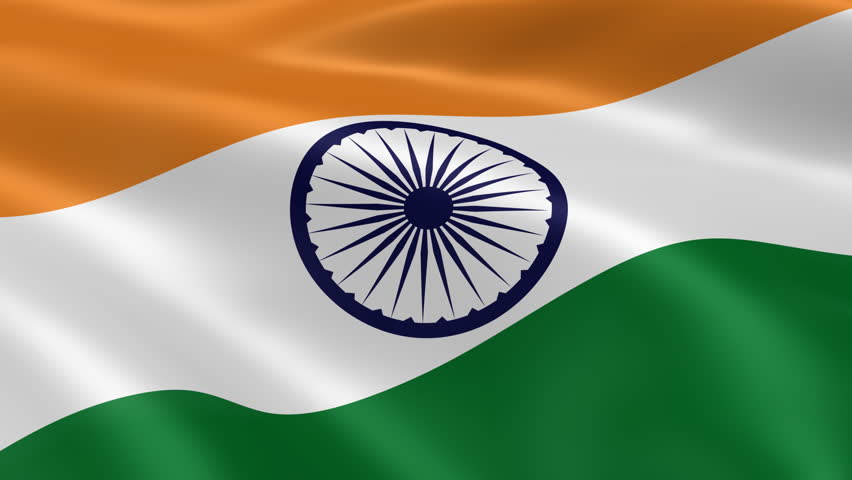 Flying Flag Of INDIA | LOOPED | Stock Footage Video 663292 - Shutterstock