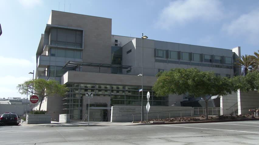 LOS ANGELES - CIRCA 2010 - A Police Station Near Century City In Los ...