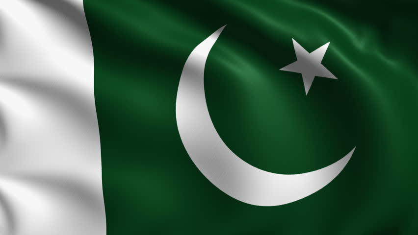 Flying Flag Of PAKISTAN | LOOPED | Stock Footage Video 709342 ...