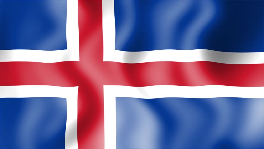 HD Waving Flag - Iceland Stock Footage Video 8229835 - Shutterstock