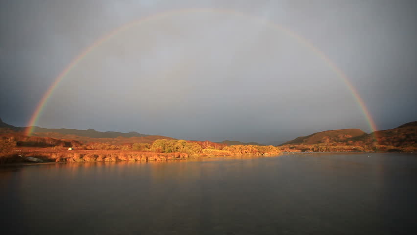 rainbow - HD stock video clip